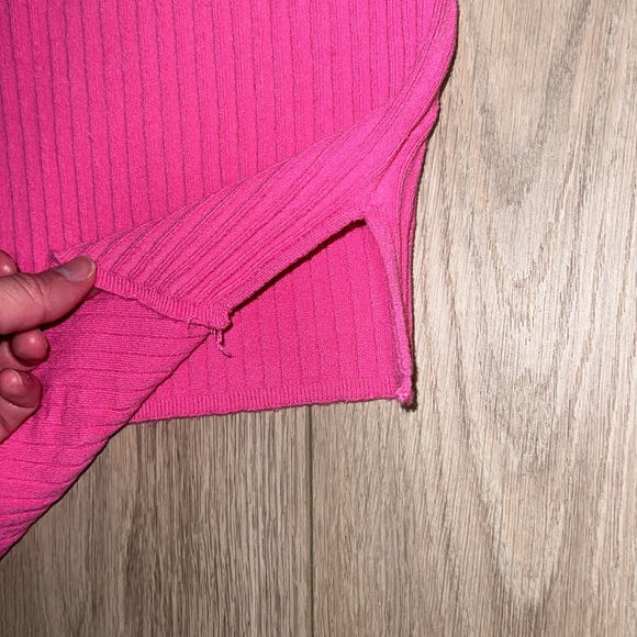 Amazon Size L Ribbed Strapless Top - Picture 5 of 5